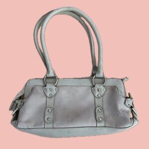 Retro Le Château monogram purse from the early 2000s in light cream